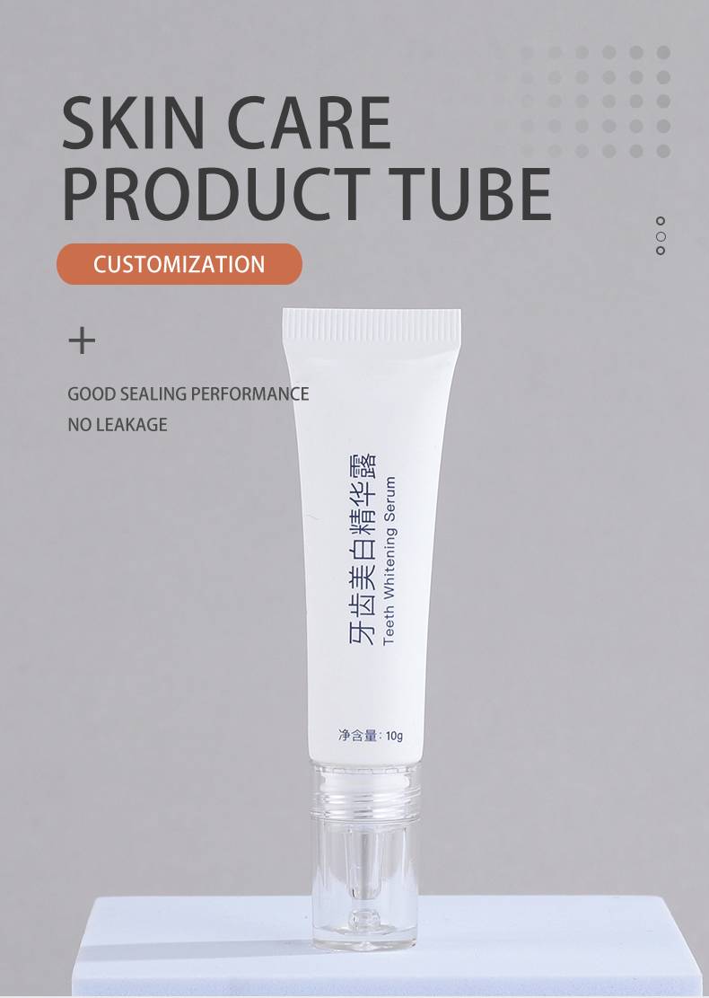 Skin care product tube