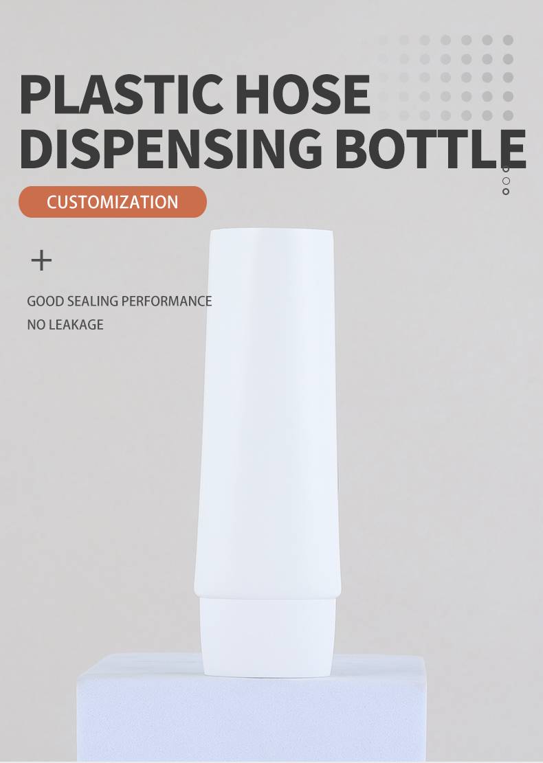 Flat tube cosmetic hose